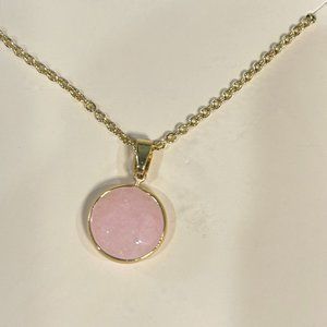 Sanctuary Rose Serenity Necklace with Pink Quartz NWT from Sanctuary Project